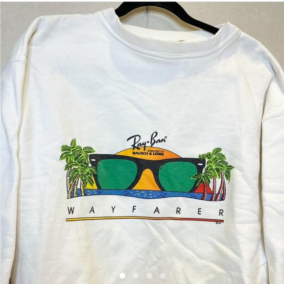 Vintage rayban crewneck - Picture 3 of 4